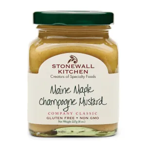 8 Ounce Maine Maple Champagne Mustard