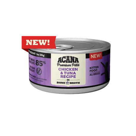 ACANA Premium Pate Chicken & Tuna Recipe Canned Kitten Food