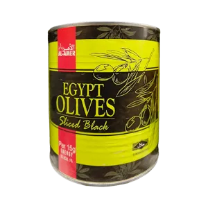 AL AMER EGYPT SLICED BLACK OLIVES 3KG