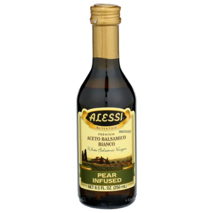 Alessi - Pear Balsamic Vinegar, 8.5 Oz - Pack of 6