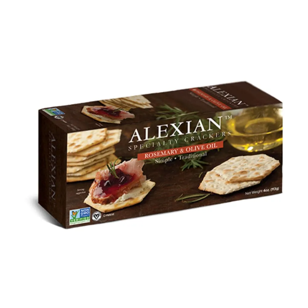 Alexian - Rosemary & Olive Oil Cracker, 4 Oz