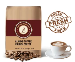 Almond Toffee Crunch Flavored Coffee