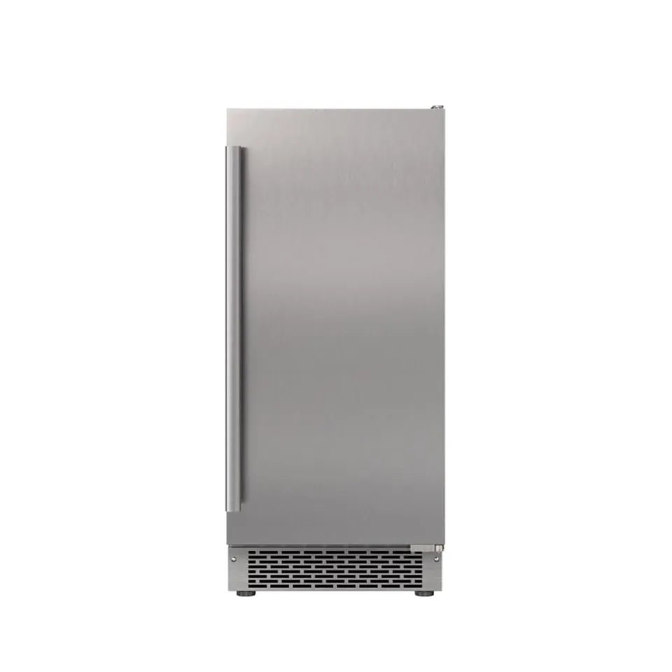 Avallon AIMG151GSSIRH 15" Wide 26 Lbs. Capacity Built-In and Free Standing Ice Maker in Stainless Steel