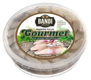 BANDI FOODS GOURMET Herring Fillet in Oil, 500g