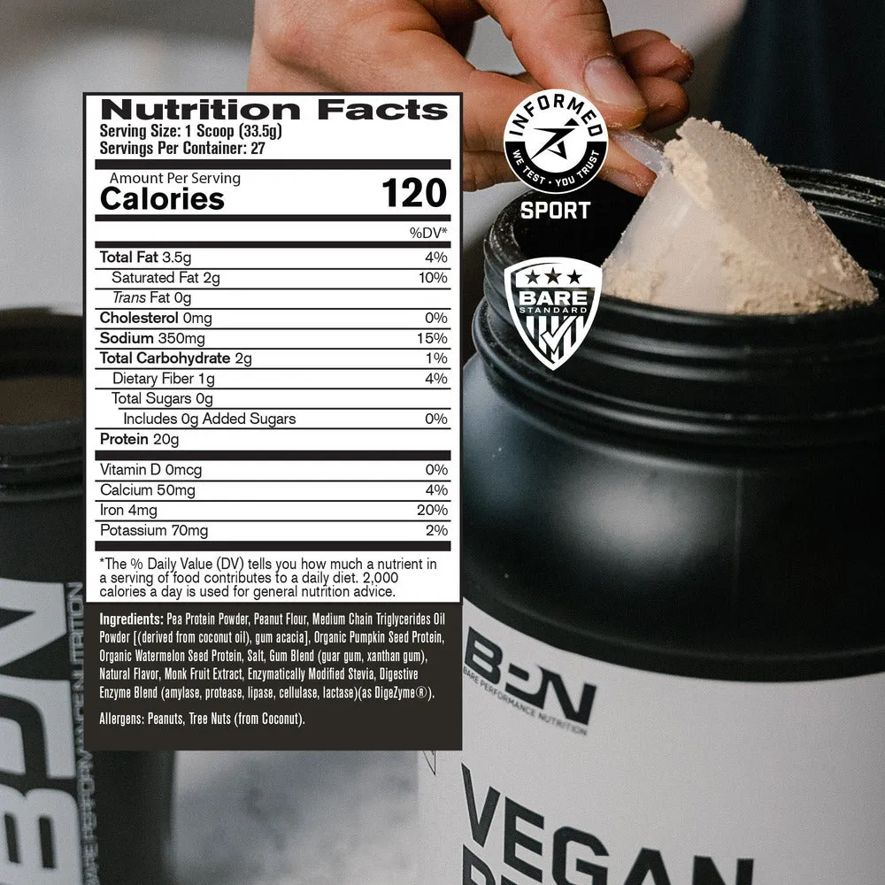 Bare Performance Nutrition Vegan Protein