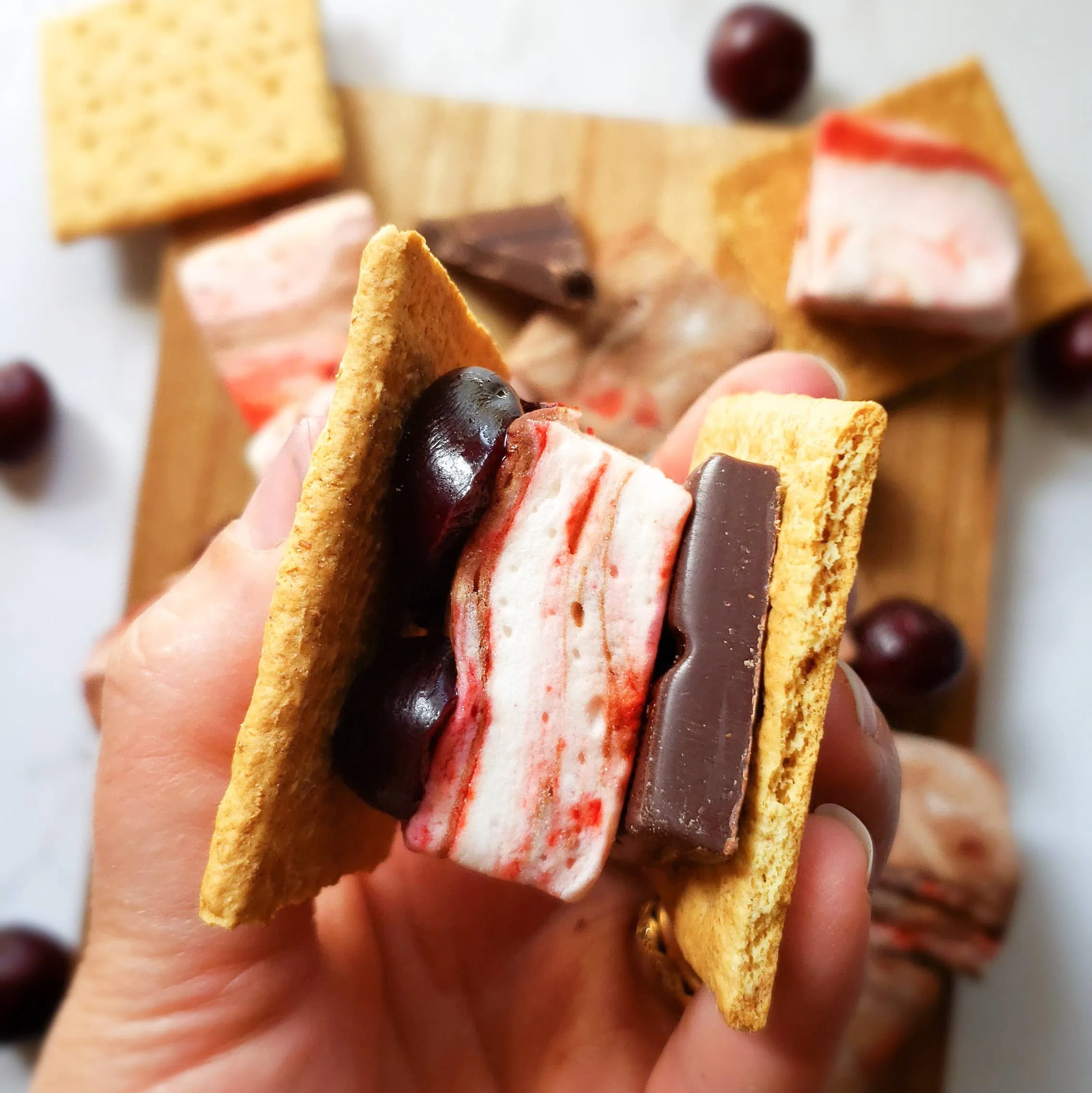 Decadent Black Forest Flavored Marshmallows