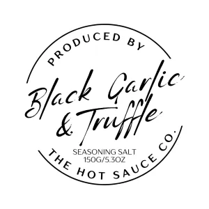 Black Garlic and Truffle Seasoning Salt