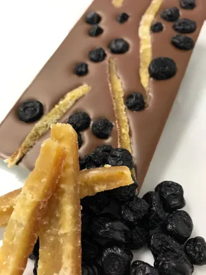 Blueberry Orange Chocolate Bar