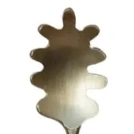 Brass Hobnail Formed Spoon