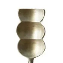 Brass Hobnail Formed Spoon