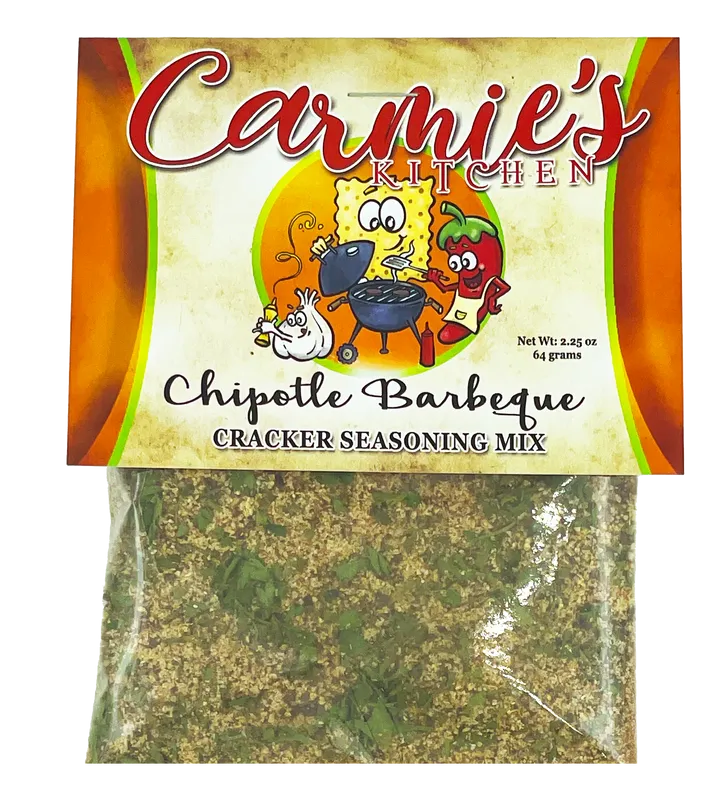 Carmie's Kitchen CK 233 Chipotle BBQ Cracker Mix