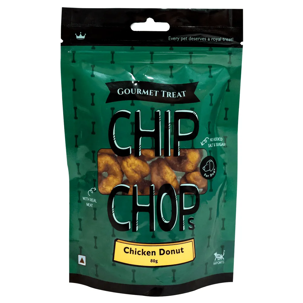 Chip Chops Chicken Donut Gourmet Dog Treats (Limited Shelf Life)