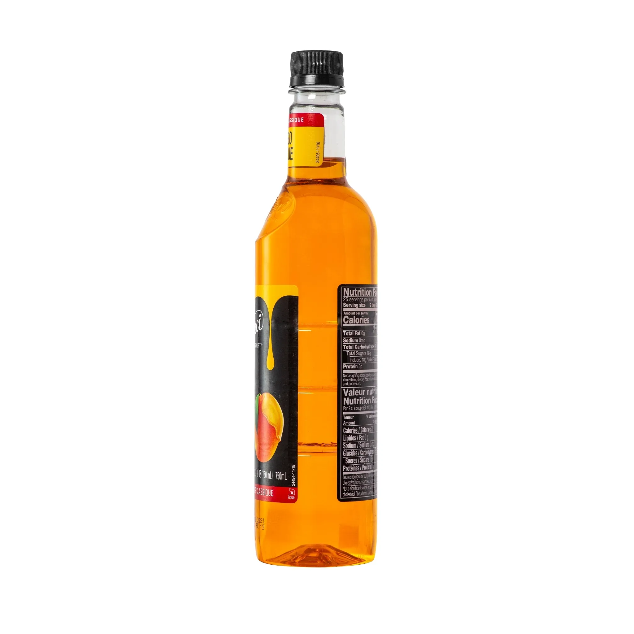 Classic Mango Syrup - 12 x 750 ml Plastic