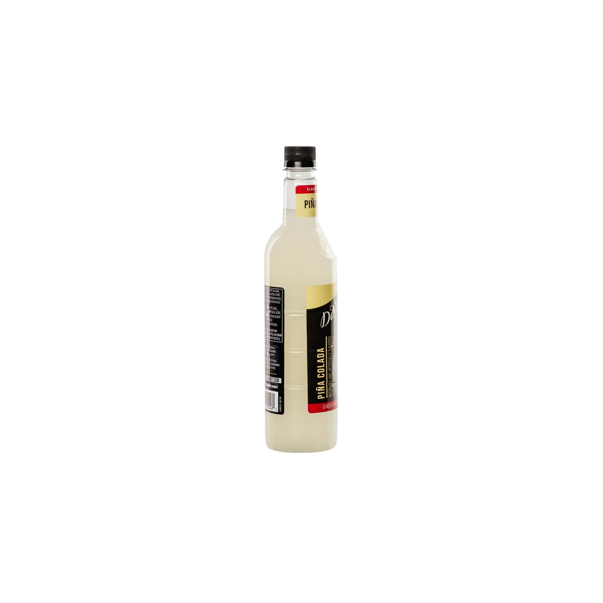 Classic Pina Colada Syrup, Set of 4, 750 ml Each, Plastic Bottles