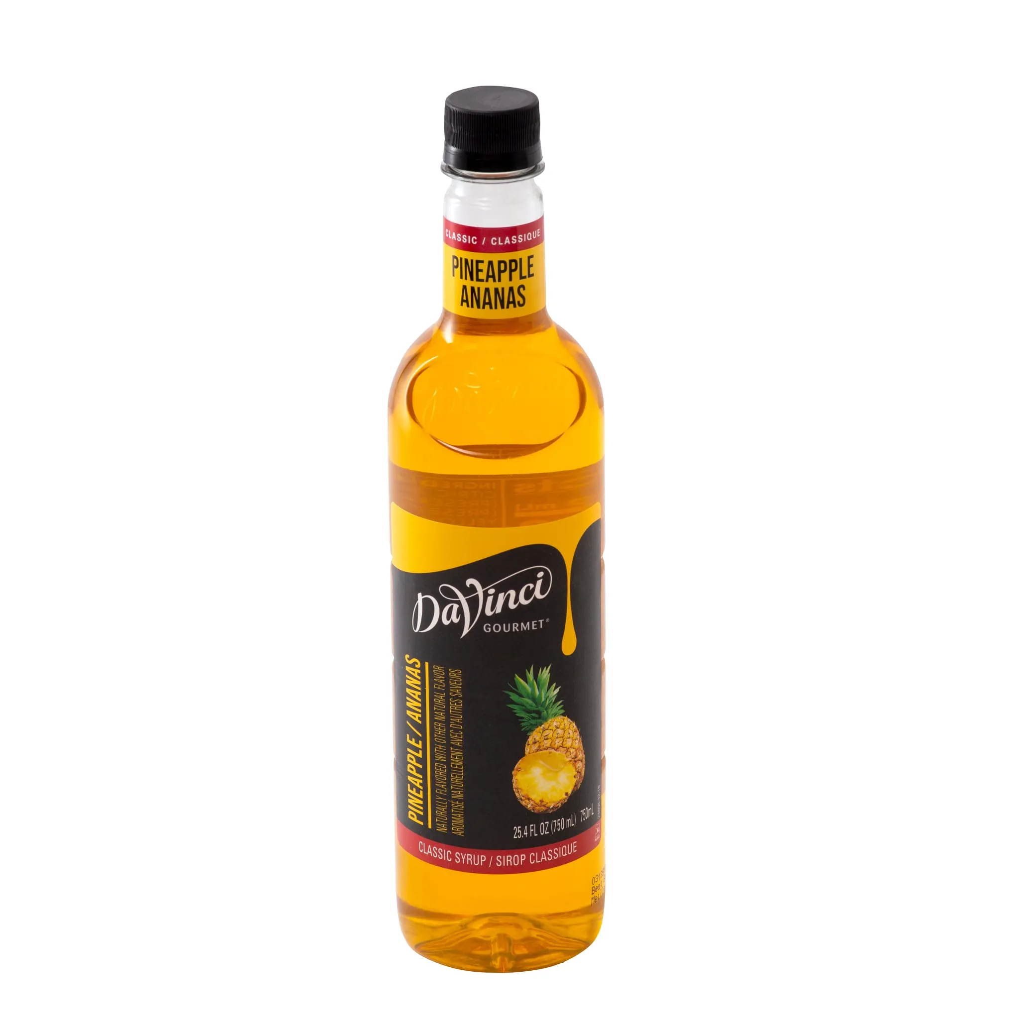 Classic Pineapple Syrup - 4 x 750 ml Plastic