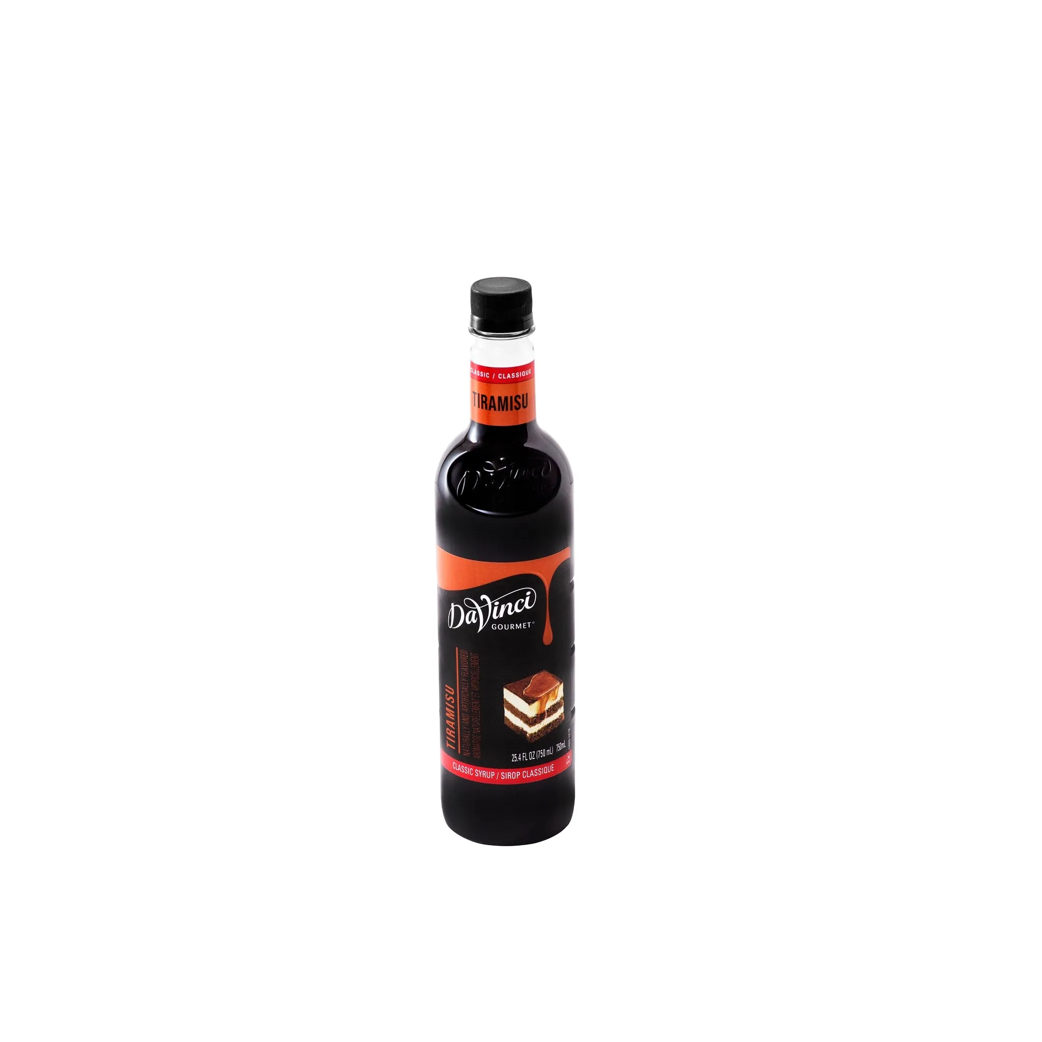 Classic Tiramisu Syrup - 4 x 750 ml Plastic