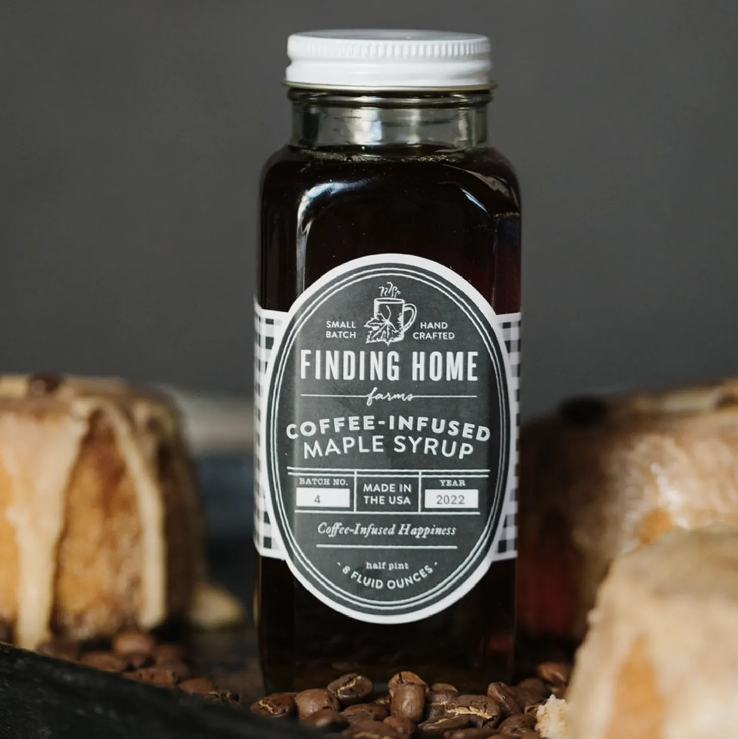 Coffee Infused Maple Syrup