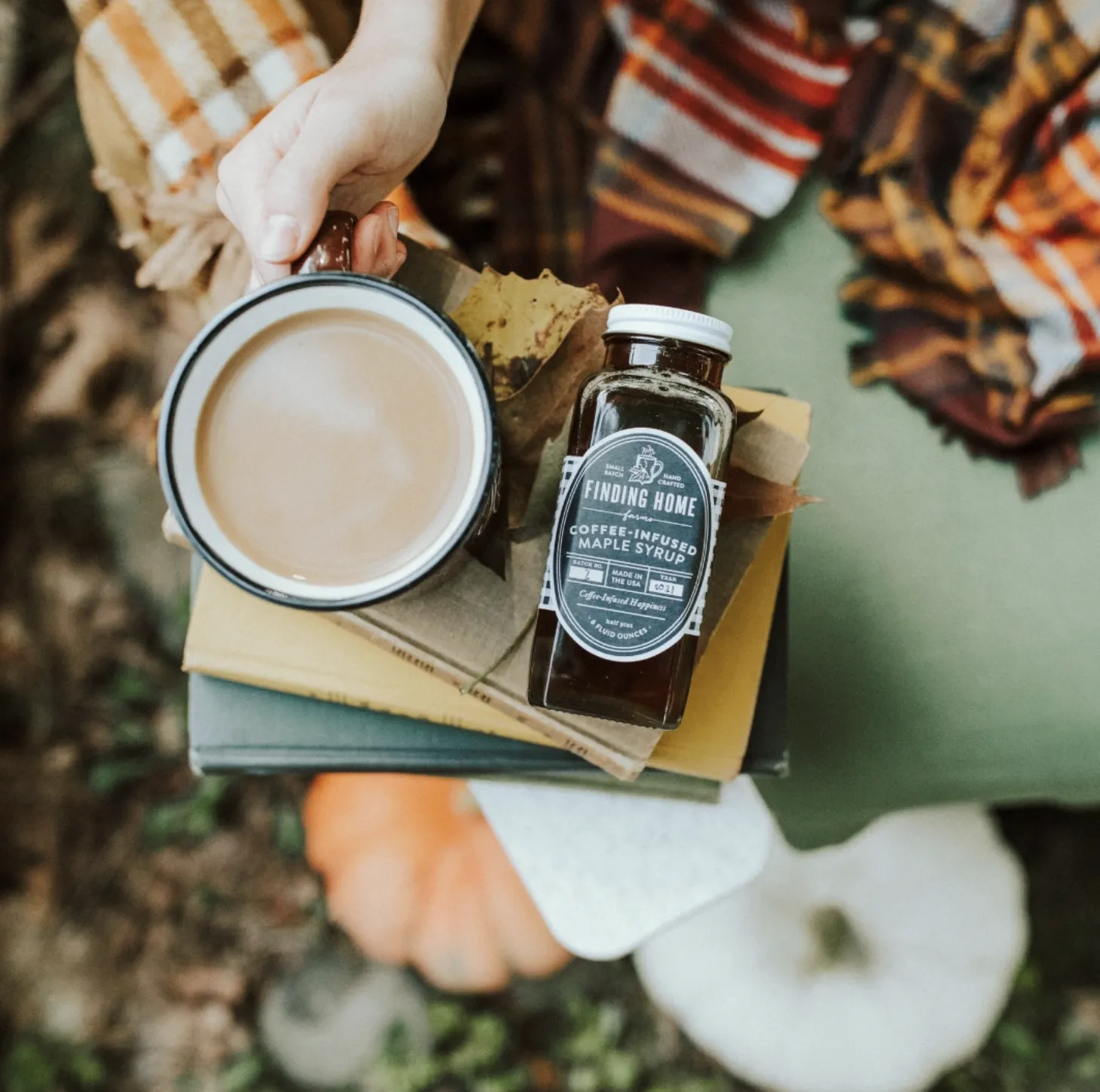 Coffee Infused Maple Syrup