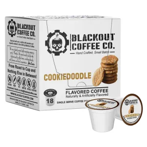 COOKIEDOODLE FLAVORED COFFEE PODS 18CT