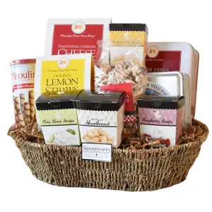 Deluxe Mississippi Gourmet Snack Basket