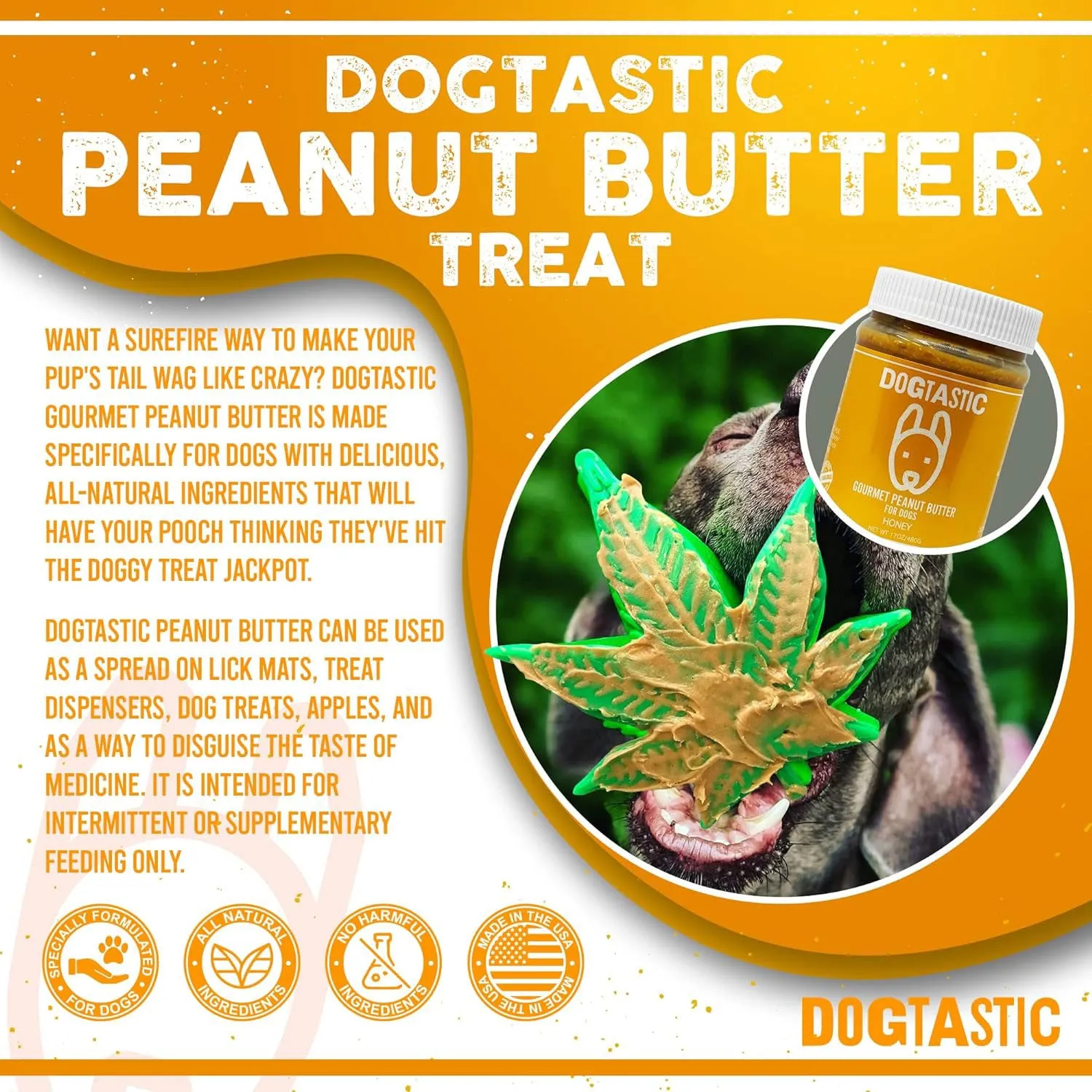 Dogtastic Gourmet Peanut Butter