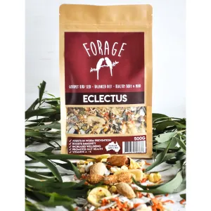 Forage Eclectus Gourmet Bird Seed 500g