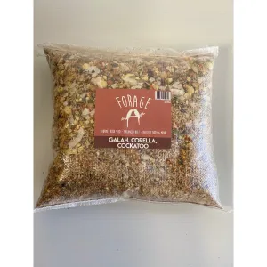 Forage Galah Corella and Cockatoo Gourmet Bird Seed 5kg