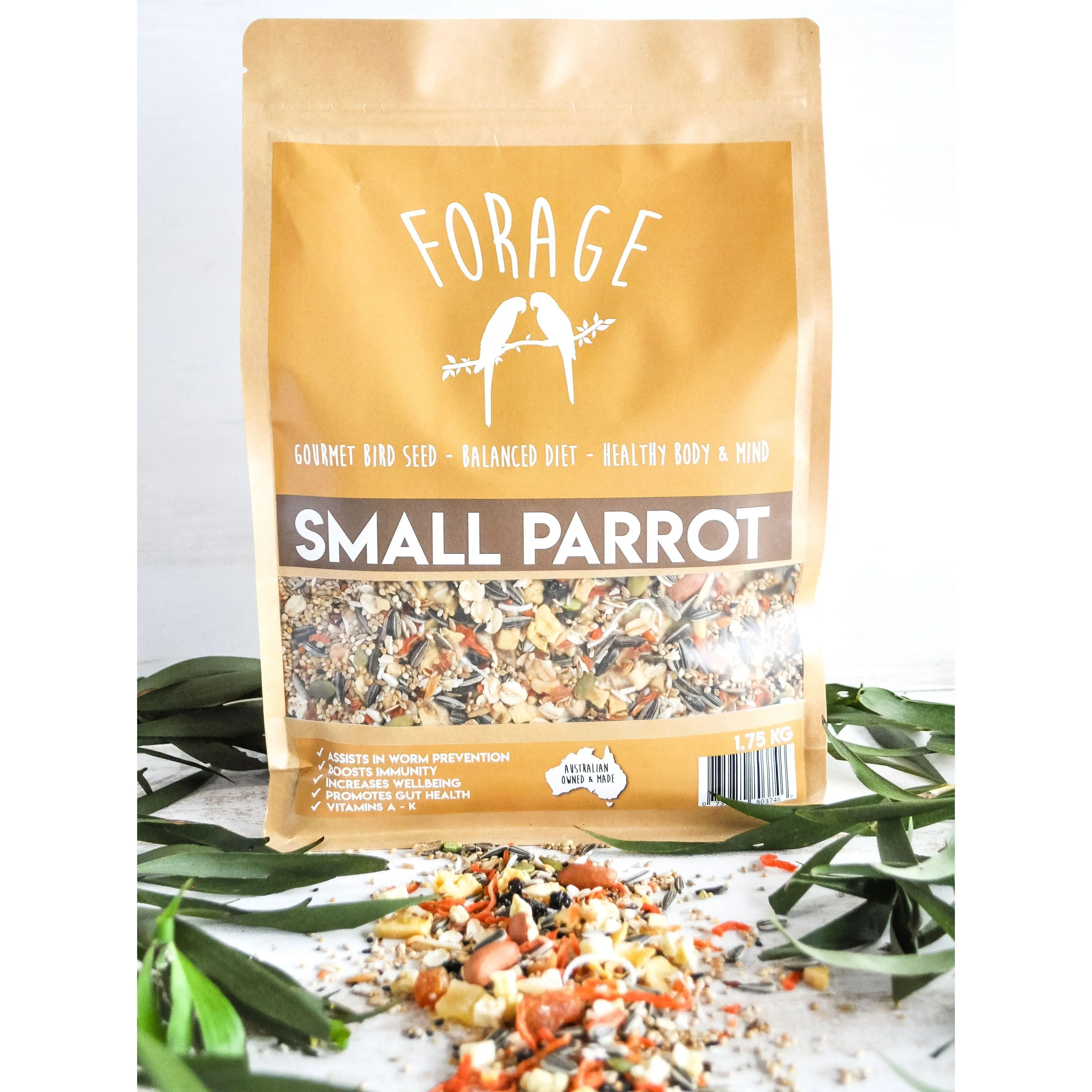 Forage Small Parrot Gourmet Bird Seed 1.75kg