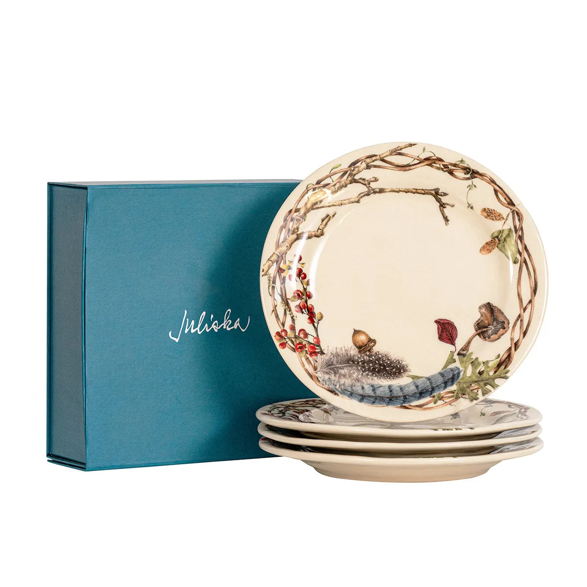 Forest Walk Party Plate Set/4