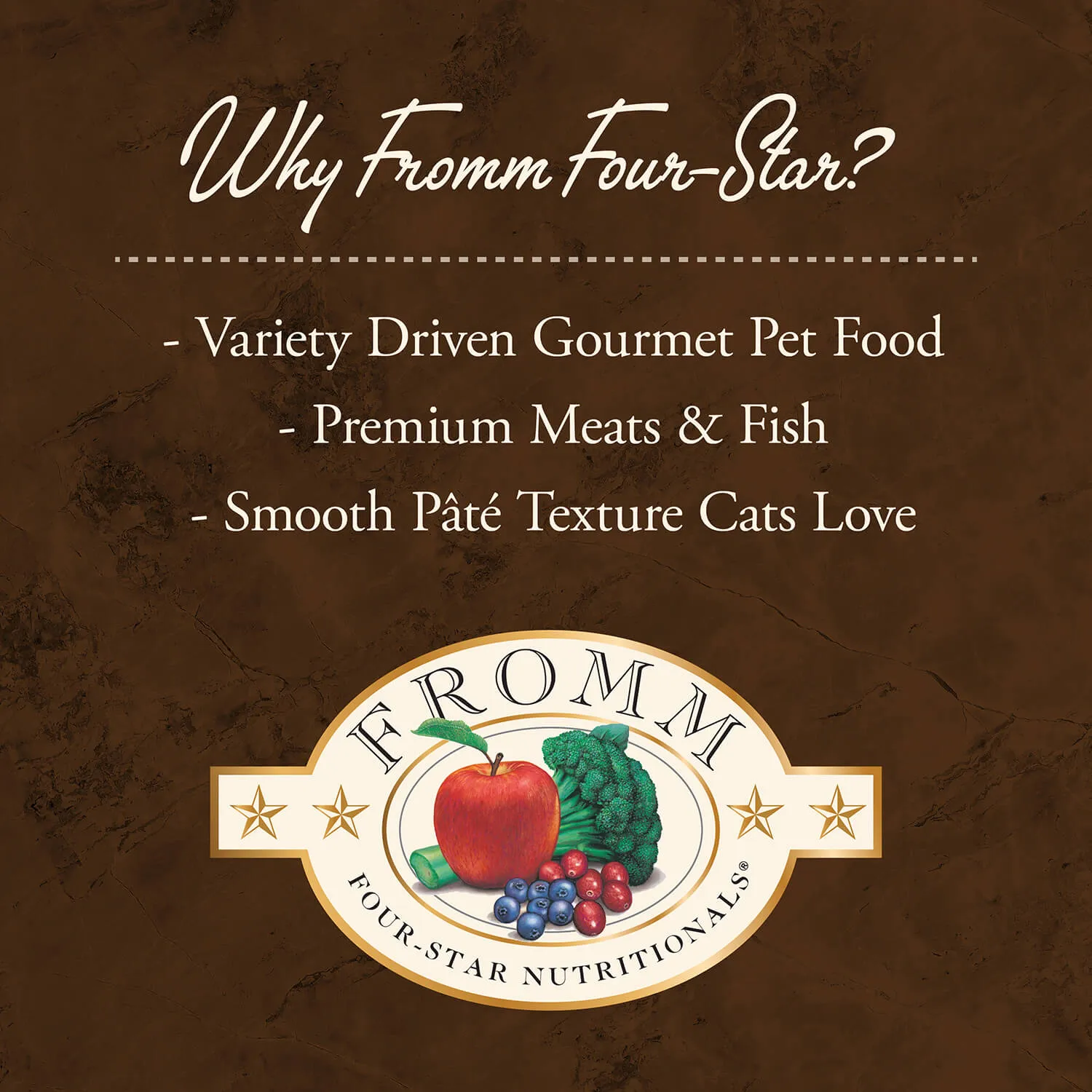 Fromm Four-Star Grain Free Chicken & Salmon Pate for Cats