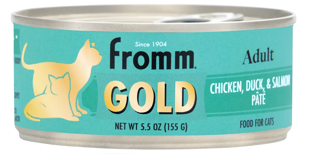 Fromm Gold Chicken, Duck & Salmon Pate Canned Cat Food