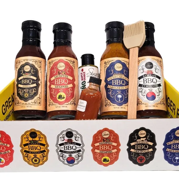 Gourmet BBQ Sauce Gift Set