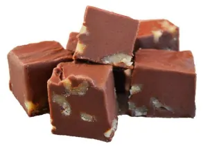 Gourmet Chocolate Nut Fudge 1 lb. Gift Box