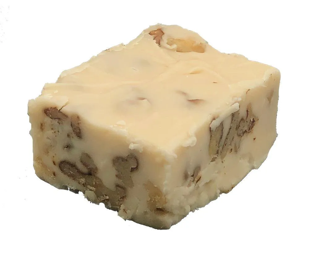 Gourmet French Vanilla Nut Fudge 1 lb. Gift Box