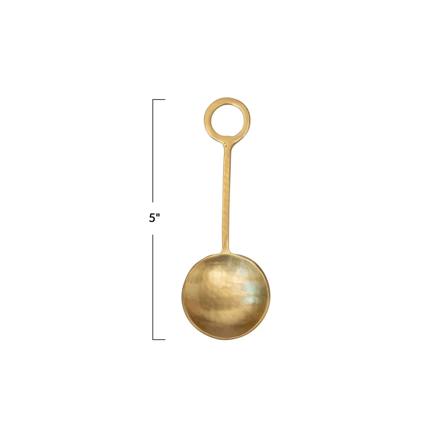 Hammered Gold Spoon