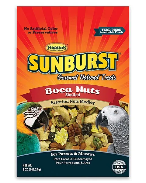 Higgins Sunburst Boca Nuts Shelled