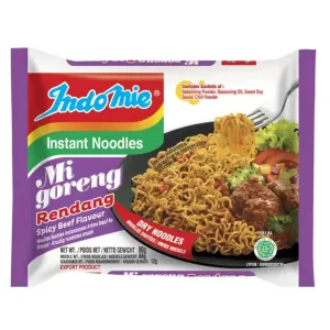 Indomie Noodle Mi Goreng Rendang Spicy Beef