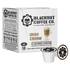 IRISH CREAM FLAVORED COFFEE PODS 18CT