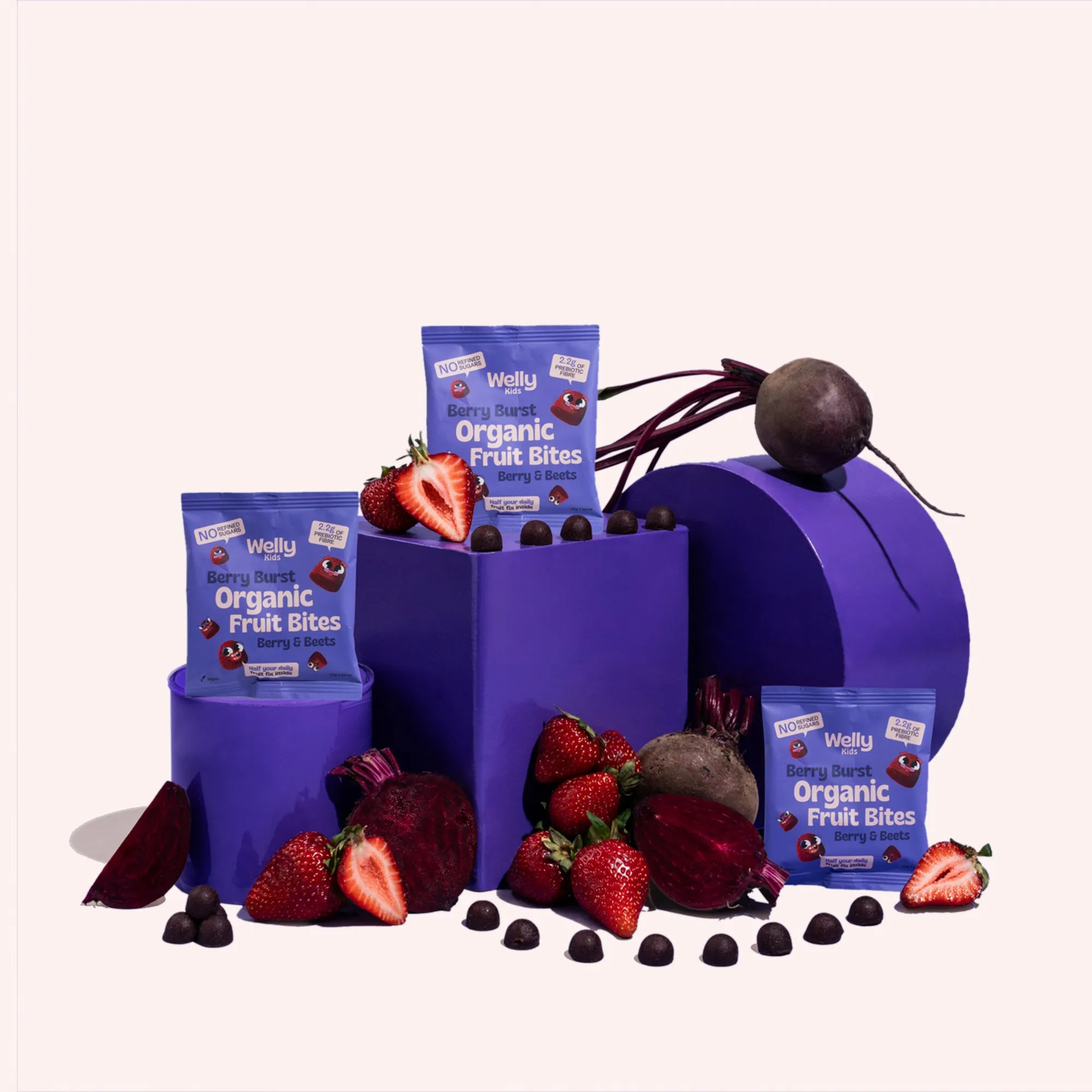 Kids Organic Fruit Bites - Berry Burst