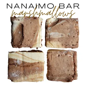 Gourmet Nanaimo Bar Marshmallows – Decadent Treats Inspired by the Classic Dessert