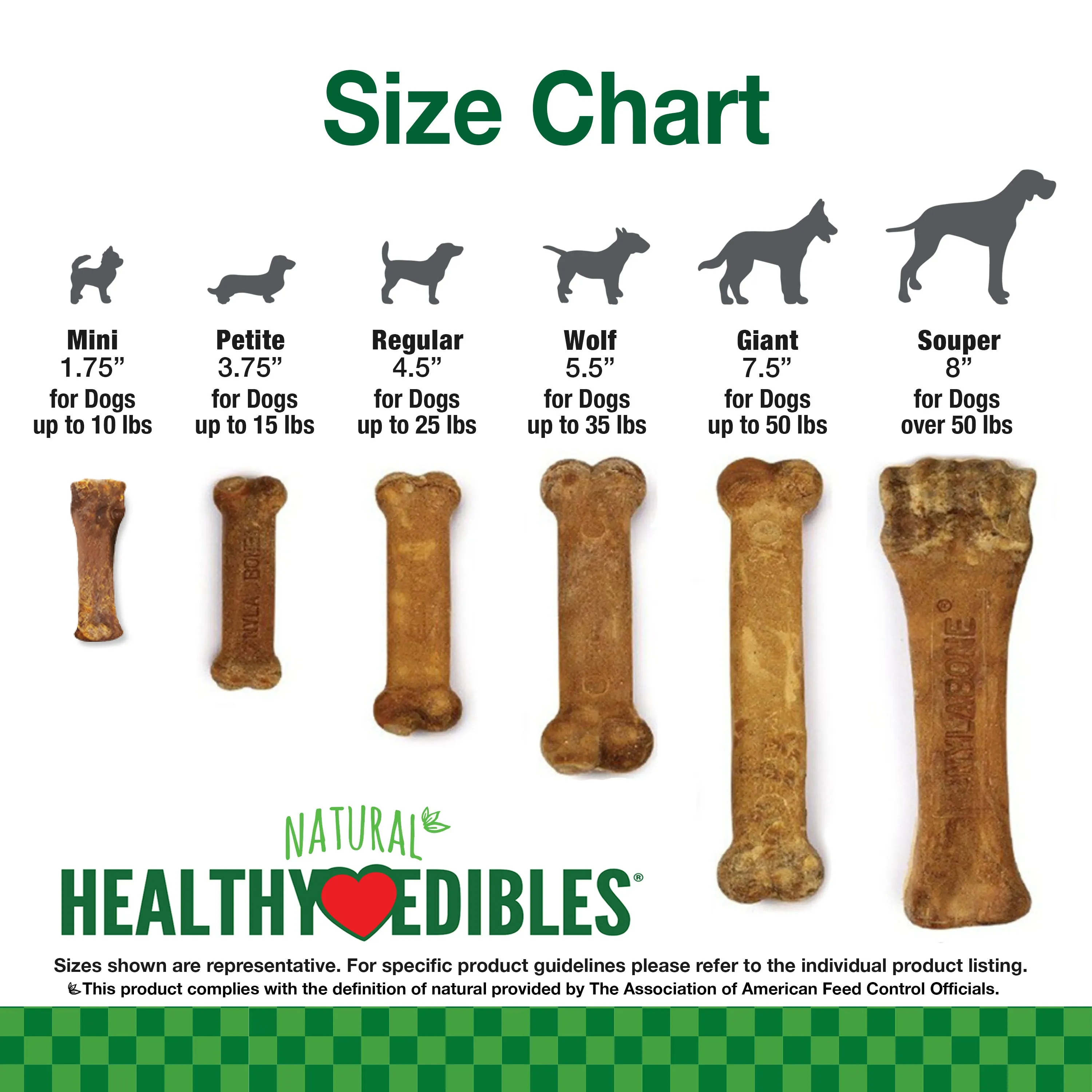 Nylabone Healthy Edibles, Petite, 3 pk