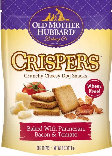 Old Mother Hubbard Crispers Parmesan, Bacon & Tomato Dog Treats 6oz