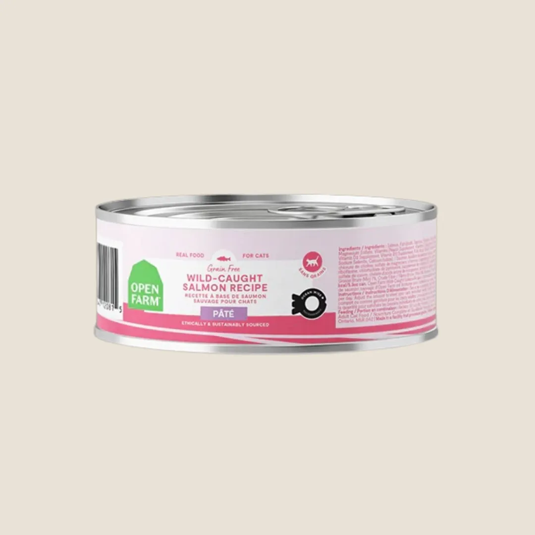 Open Farm - Wild-Caught Salmon Pâté for Cats