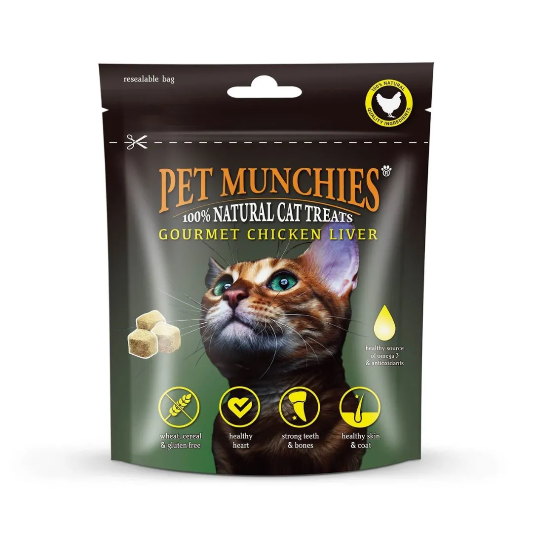 Pet Munchies Chicken Liver Cat Treat 10g