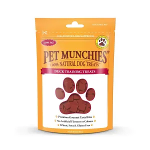 Pet Munchies Dog Training Treats Duck 50g - Case of 8