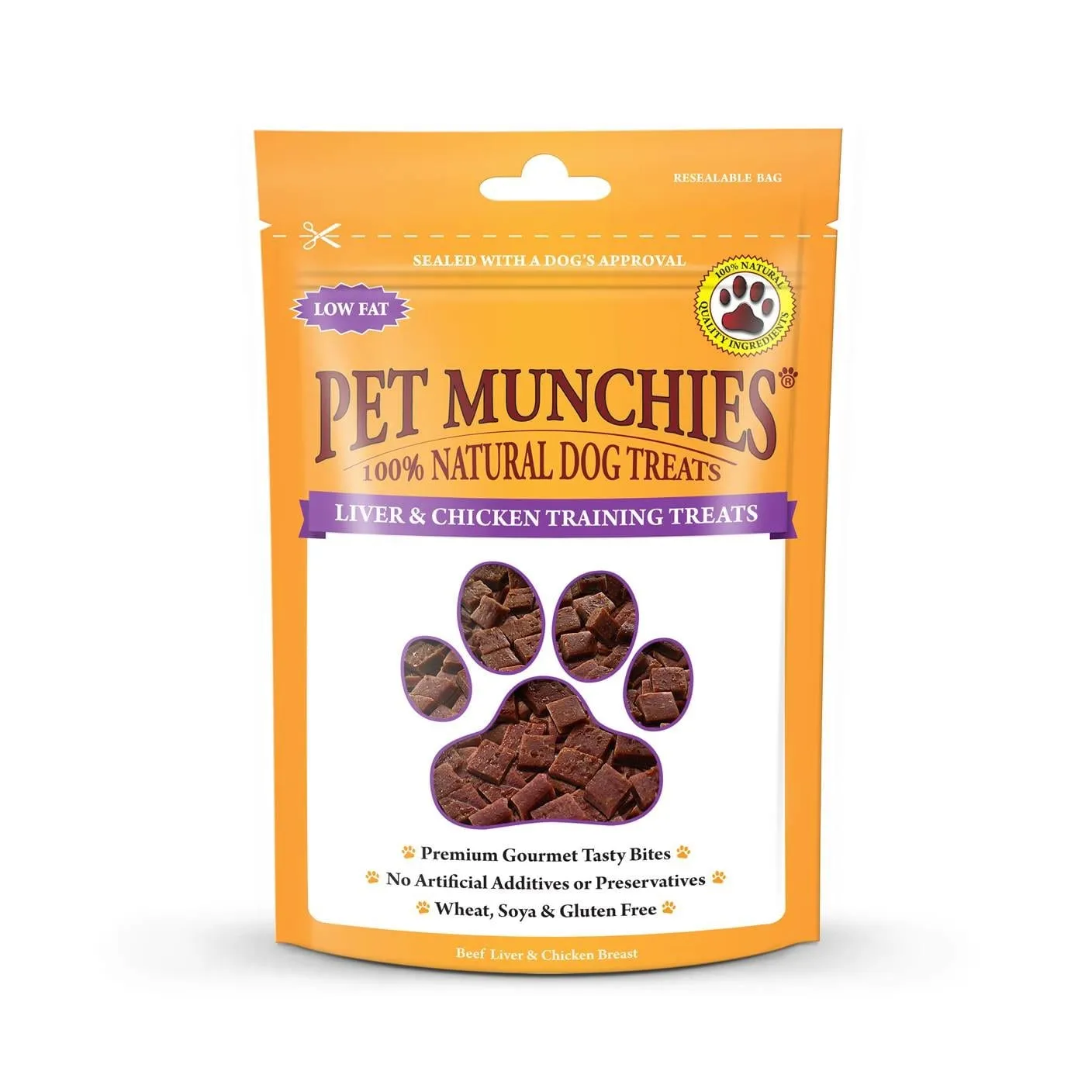 Pet Munchies Dog Training Treats Liver & Chicken - 150g Box of 8 BB Date: 29.08.2024