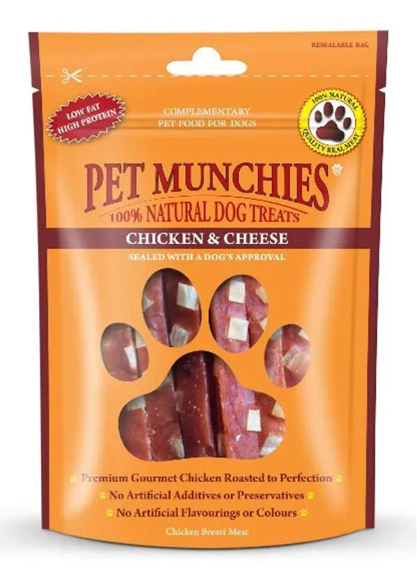 Pet Munchies Dog Treats Chicken & Cheese