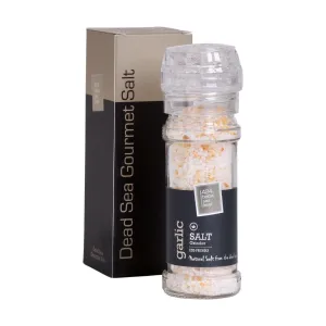 Platinum Garlic Gourmet Salt From The Dead Sea 110 gram