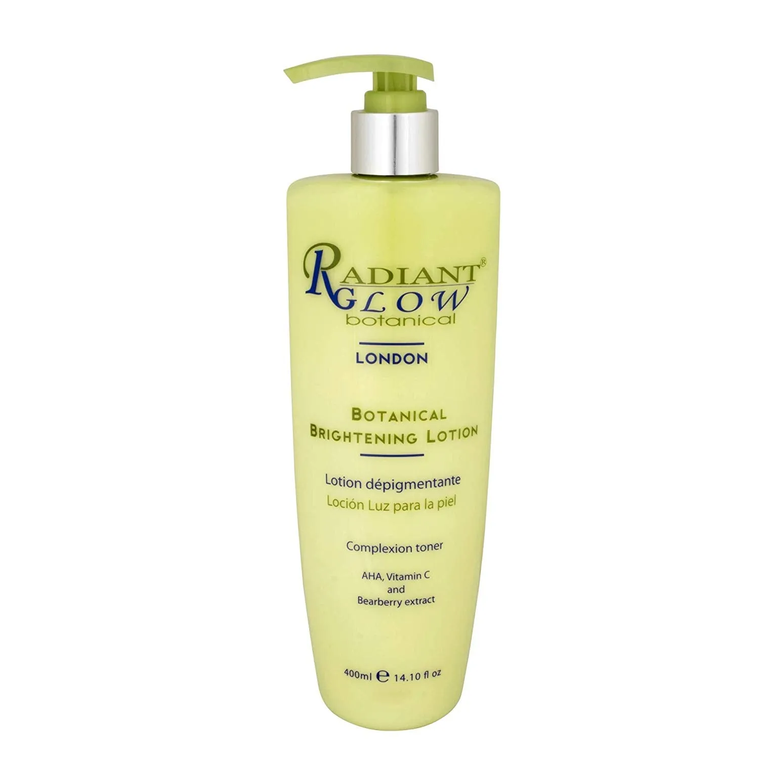 RADIANT GLOW BOTANICAL - VEGAN  BRIGHTENING BODY LOTION - Brighten & regenerate Skin - 400ML