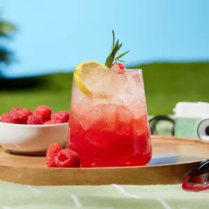 Raspberry Gin Spritz